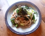ツナとキャベツの醤油焼きうどん♪作り方4写真