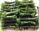 甘辛みそのシソ巻き(クルミ入り)作り方6写真