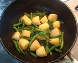 ジャガイモとインゲンの煮物作り方4写真