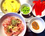 鶏もも肉とジャガイモのカレー炒め✨作り方3写真