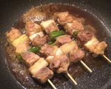 ＊フライパンdeタレ焼き鳥＊作り方4写真