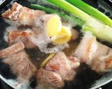 フライパンで☆簡単！やわらか豚の角煮作り方4写真