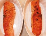簡単！焼きトルネードポテトと鮭のグラタン作り方3写真