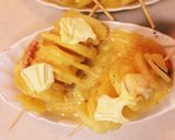 簡単！焼きトルネードポテトと鮭のグラタン作り方5写真