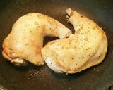 骨付き鶏もものトマトクリーム煮込み♪作り方3写真