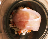 炊飯器で離乳食用魚と野菜のあんかけ作り方2写真