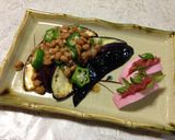茄子のオクラ納豆のせ作り方4写真