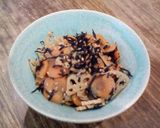 女子中学生弁当　レンコンキンピラ☆作り方2写真