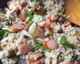 簡単！ニンニク醤油漬けでチャーハン作り方5写真