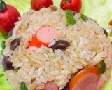 簡単！ニンニク醤油漬けでチャーハン作り方8写真