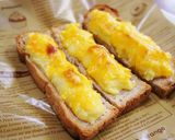 食パンで☆スイートポテトのオープンサンド作り方5写真