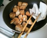 簡単!鶏むね肉の ソースマヨ 青海苔焼き作り方4写真