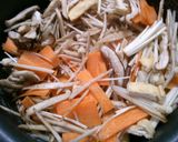 簡単!ツナと ごぼう 舞茸の炊き込みご飯作り方9写真