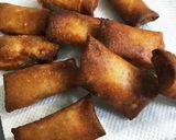 梅納豆ととろけるチーズのミニ春巻き作り方4写真