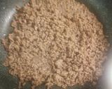 牛そぼろ丼☆ハートにして見ました♪作り方7写真