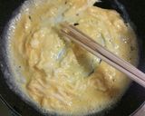 牛そぼろ丼☆ハートにして見ました♪作り方5写真