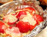白身魚と丸ごとトマトのホイル焼き作り方6写真