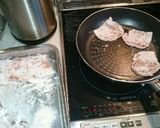 豚のしょうが焼き(タモリ風)作り方1写真