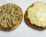 大葉とツナの和風イングリッシュマフィン♪作り方5写真