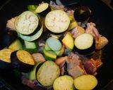 鶏肉と夏野菜のトマト煮作り方5写真