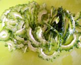 ゴーヤとツナの梅和え作り方1写真