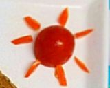 リラックマ海で遊ぶ夏休みハンバーグ夜ご飯作り方5写真