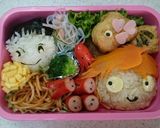 ポニョ弁当作り方4写真