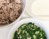 簡単♪豚しゃぶネバトロ冷やしうどん♡作り方2写真