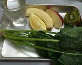 ほうれん草キウイのグリーンスムージー作り方1写真