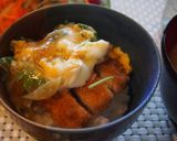 ☆夏もスタミナかつ丼定食☆作り方1写真
