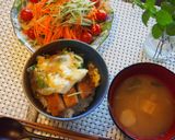 ☆夏もスタミナかつ丼定食☆作り方3写真