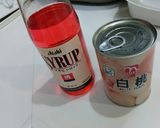 スター○ックス風ピーチフラペチーノ作り方1写真