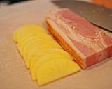 ＊カリカリじゃが芋ベーコン(シート焼き)作り方2写真