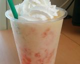 スター○ックス風ピーチフラペチーノ作り方9写真