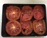 夏トマトとアボガドの挟みトースター焼き作り方1写真