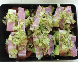夏トマトとアボガドの挟みトースター焼き作り方4写真