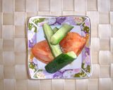 トマトとキュウリの中華風サラダ♪作り方8写真