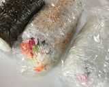 ゴーヤのサラダ風海苔巻き作り方3写真
