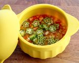 とれたて小かぼちゃのカップ入りスープ作り方4写真