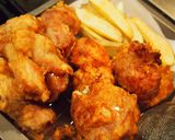 東京軍鶏で絶品骨付き唐揚げ作り方7写真