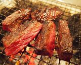 鹿角短角牛を堪能② シンプルハラミ作り方3写真