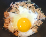 オカヒジキとシーチキン炒り卵の胡麻和え作り方4写真