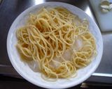 夏！スタミナ☆トマトとナスの冷製パスタ作り方3写真