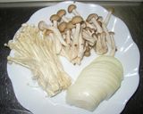 きのこいっぱい☆鮭の味噌マヨホイル焼き作り方1写真