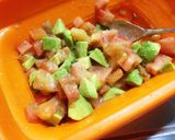 仕上げは白だしで、梅香る冷たいパスタ作り方2写真