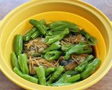 レンジで！ししとうとサワラの炊き合わせ作り方3写真