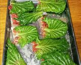 節約疲労回復梅大葉柔らか白身魚フライ作り方2写真