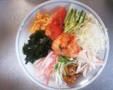 具だくさんサラダうどん作り方6写真