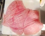 鶏ムネ肉のおろし玉葱ソテープレート作り方1写真