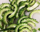 ゴーヤとたことニラのたまご炒め作り方1写真